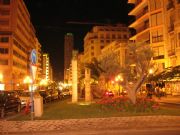 La Rambla  y el Hotel Gran Sol. Alicante